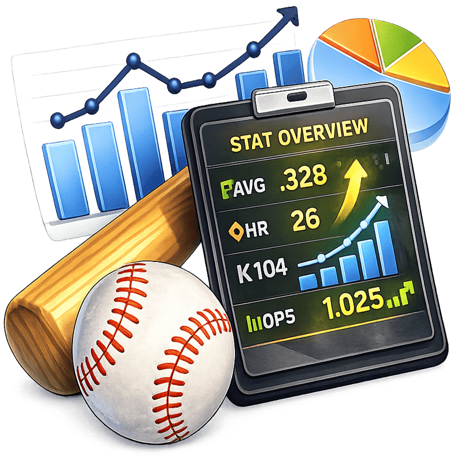 Baseball stats overview