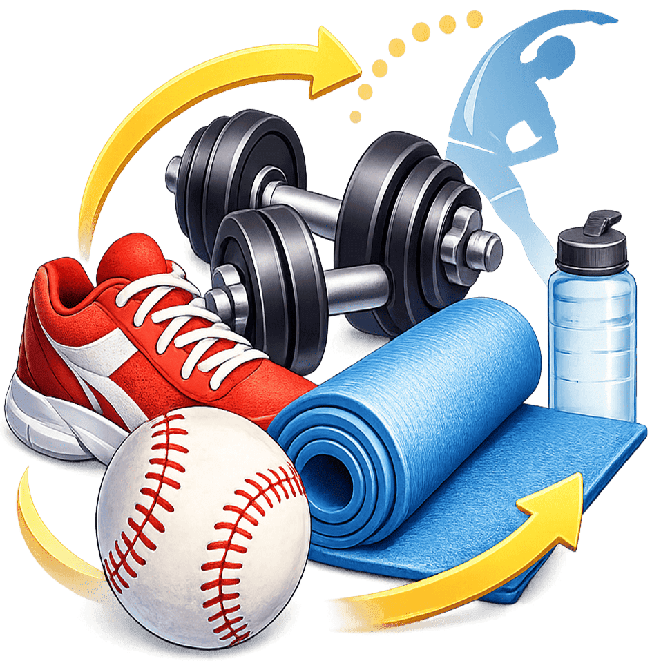Baseball training log